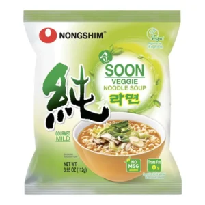 Nongshim Soon Veg Multi Pack Full Case (120x5x8)